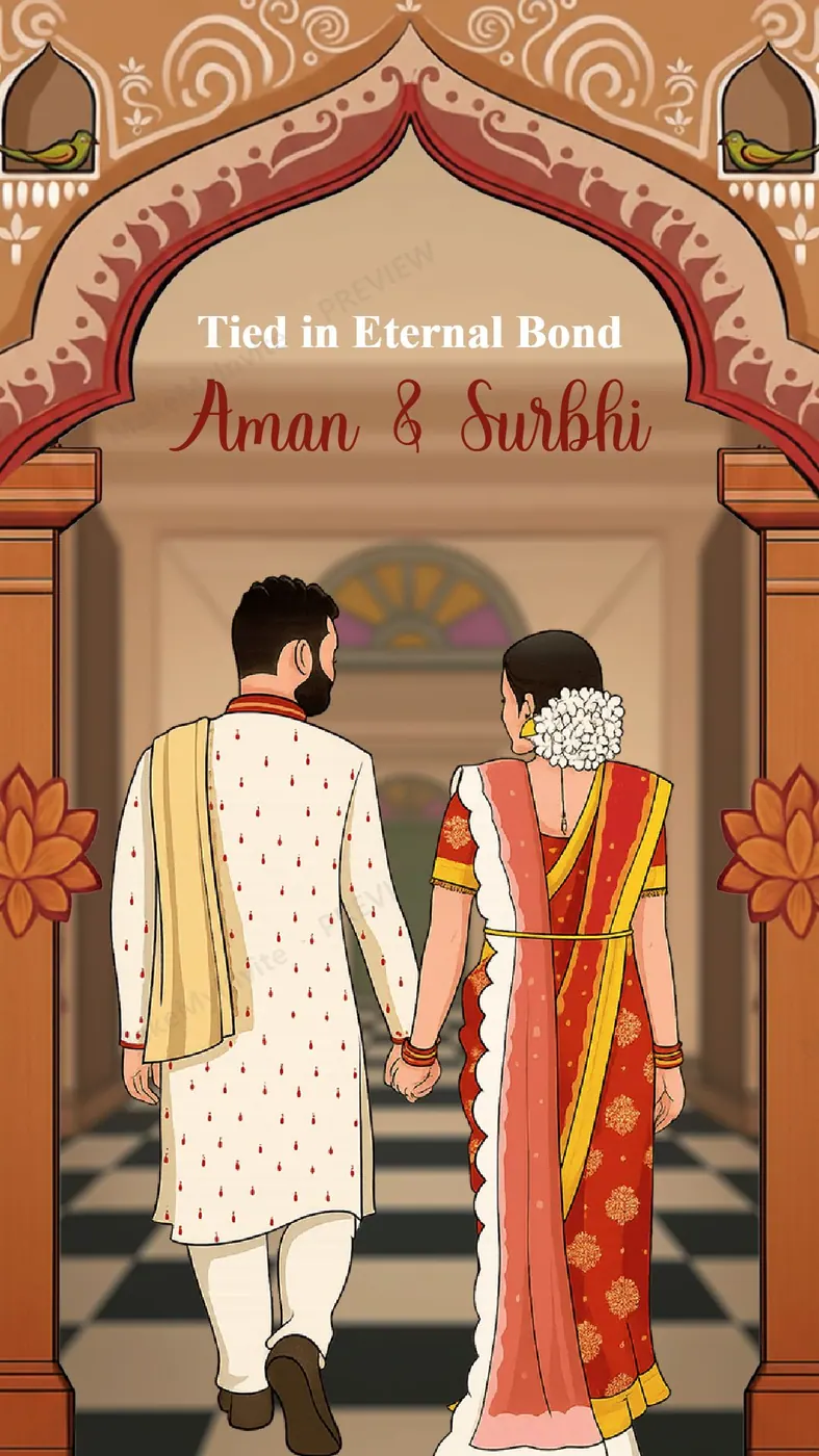 Bengali Classic — Wedding invitation design, Bengali