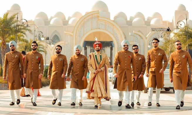 Indian wedding reception